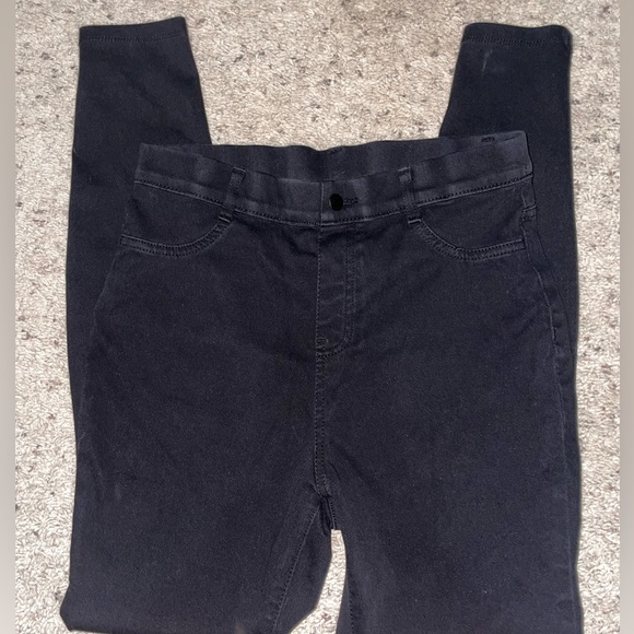 Black high rise jeggings medium - Picture 2 of 5